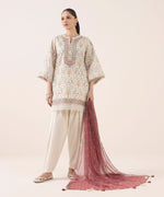 Sapphire 3 Piece Custom Stitched Suit - Off White - LB30725