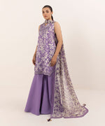 Sapphire 3 Piece Custom Stitched Suit - Purple - LB30732