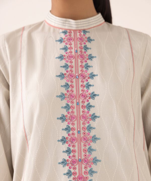 Sapphire 3 Piece Custom Stitched Suit - Off White - LB30872