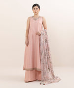 Sapphire 3 Piece Custom Stitched Suit - Pink - LB30711