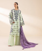 Sapphire 3 Piece Custom Stitched Suit - Green - LB30639