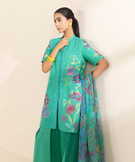 Sapphire 3 Piece Custom Stitched Suit - Green - LB30631