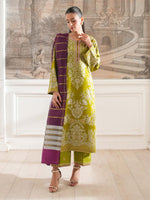 Limelight 3 Piece Custom Stitched Suit - Green - LB29896