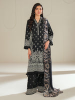 Limelight 3 Piece Custom Stitched Suit - Black - LB31259