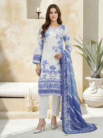 Limelight 3 Piece Custom Stitched Suit - Blue - LB31606
