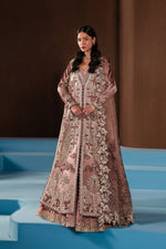 Afrozeh 3 Piece Custom Stitched Suit - Pink - LB31096