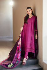 Azure 3 Piece Custom Stitched Suit - Purple - LB30430