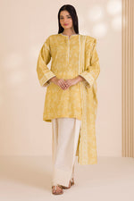 Zellbury 2 Piece Custom Stitched Suit - Yellow - LB31034