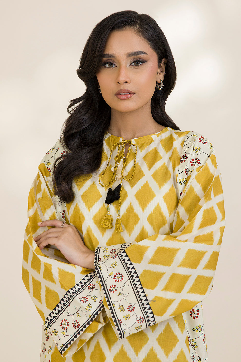Zellbury 2 Piece Custom Stitched Suit - Yellow - LB31039