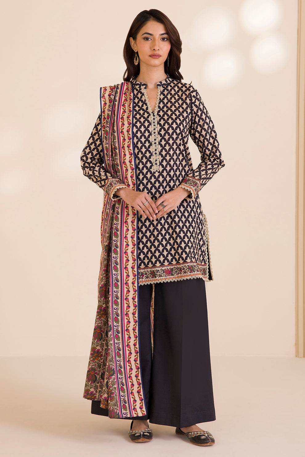 Zellbury 2 Piece Custom Stitched Suit - Brown - LB31059