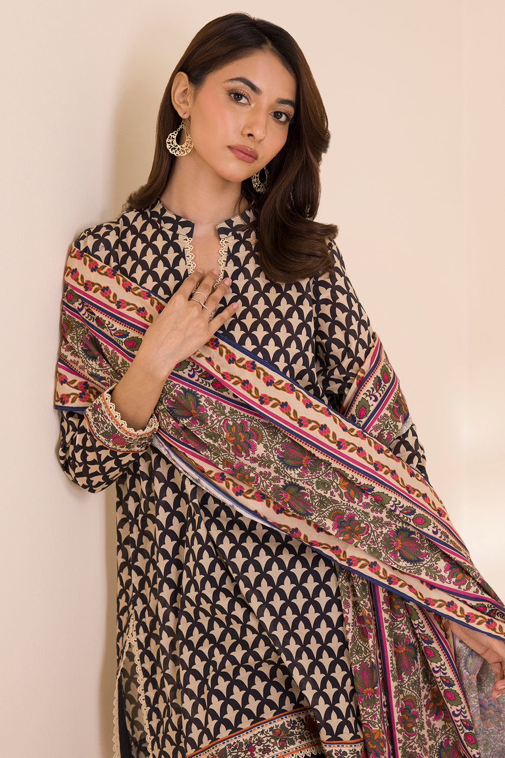 Zellbury 2 Piece Custom Stitched Suit - Brown - LB31059