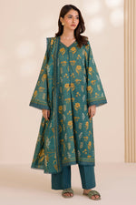 Zellbury 3 Piece Custom Stitched Suit - Green - LB31054