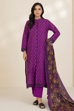 Zellbury 3 Piece Custom Stitched Suit - Purple - LB31045