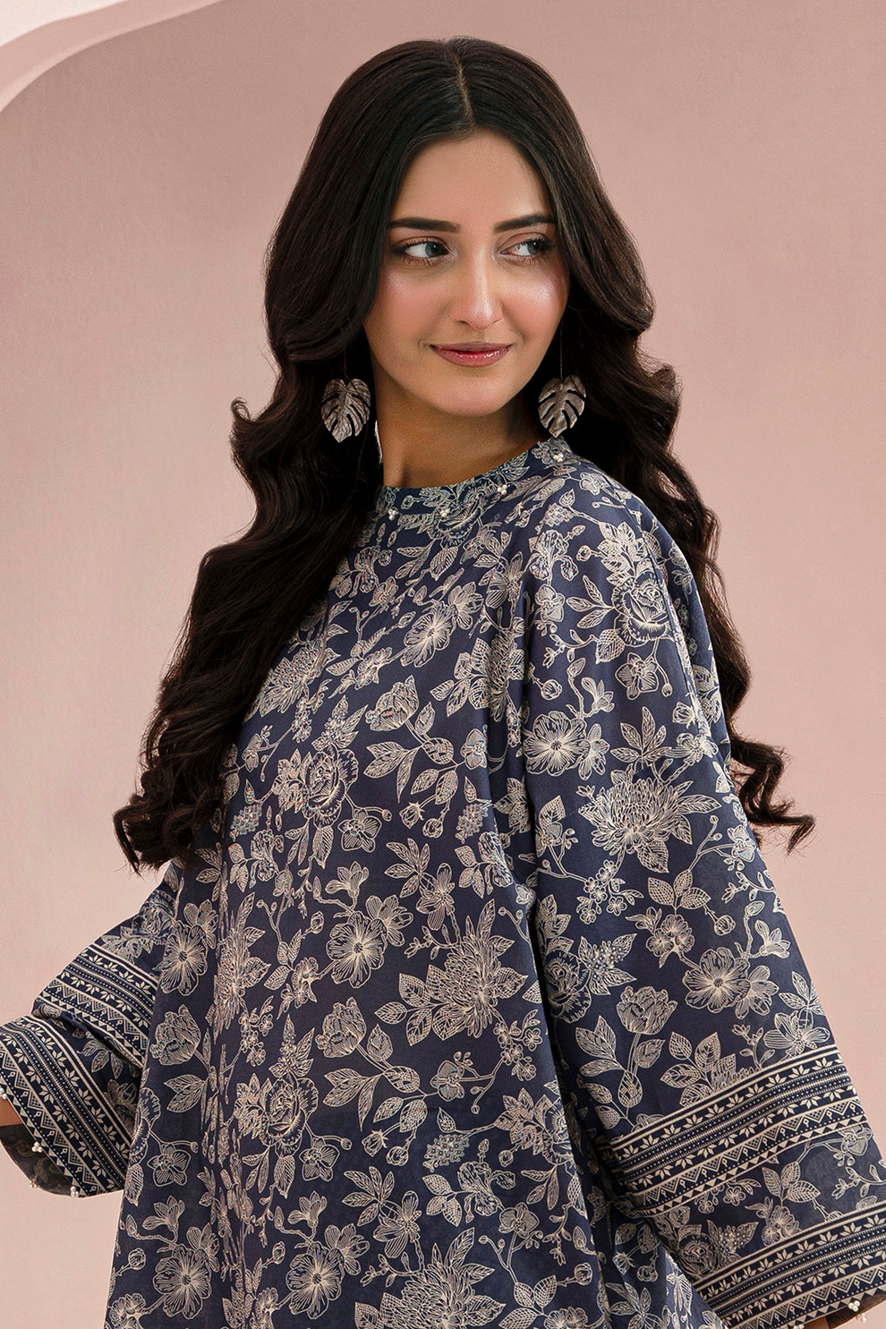 Zellbury 2 Piece Custom Stitched Suit - Blue - LB30612
