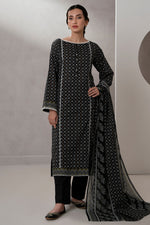 Zellbury 3 Piece Custom Stitched Suit - Black - LB30383