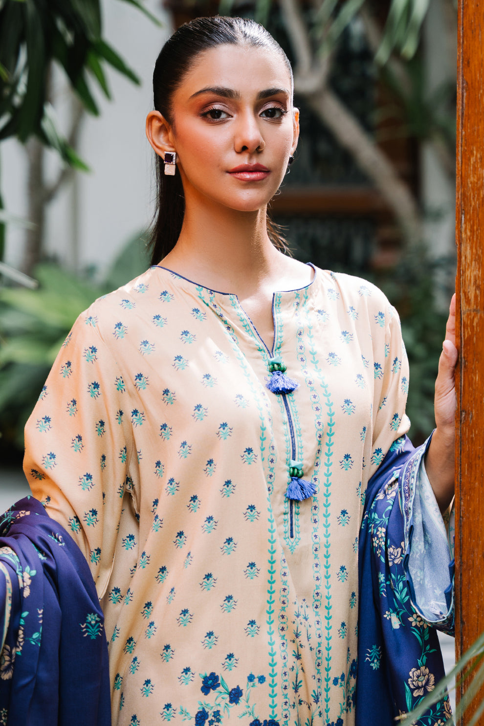 Zellbury 2 Piece Custom Stitched Suit - Beige - LB31056