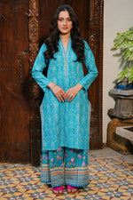 Zellbury 2 Piece Custom Stitched Suit - Blue - LB31051
