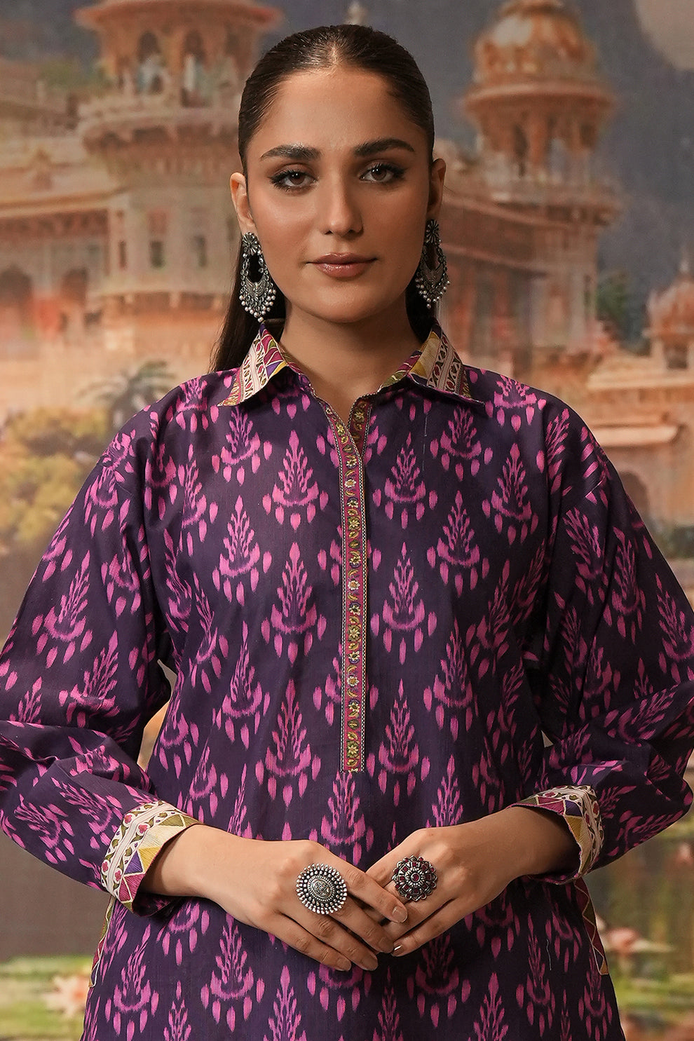 Zellbury 2 Piece Custom Stitched Suit - Purple - LB31060