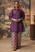 Zellbury 2 Piece Custom Stitched Suit - Purple - LB31060