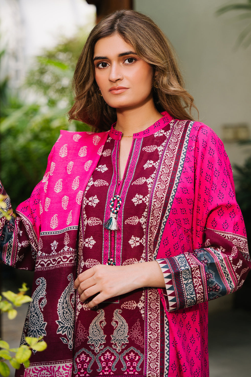 Zellbury 3 Piece Custom Stitched Suit - Pink - LB31062