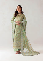 AIK 3 Piece Custom Stitched Suit - Green - LB30774
