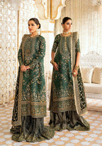 AIK 3 Piece Custom Stitched Suit - Green - LB30983