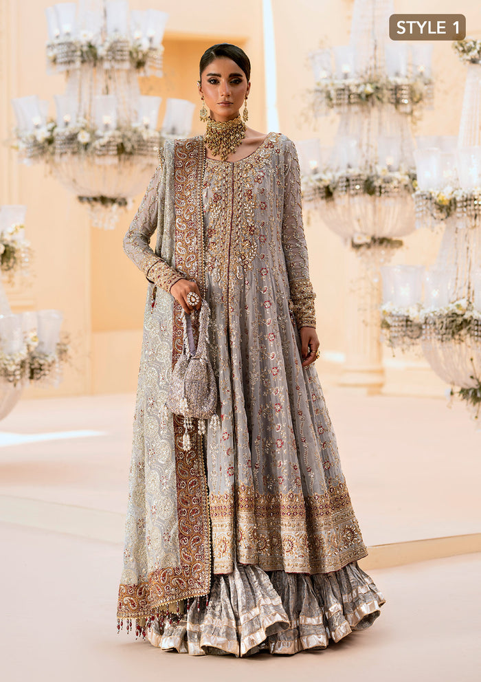 AIK 3 Piece Custom Stitched Suit - Gray - LB30449
