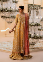 AIK 3 Piece Custom Stitched Suit - Yellow - LB30788