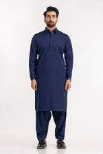 Gul Ahmed 2 Piece Custom Stitched Suit - Blue - LB30527