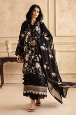 Gul Ahmed 3 Piece Custom Stitched Suit - Black - LB29857
