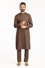 Gul Ahmed 2 Piece Custom Stitched Suit - Brown - LB30524