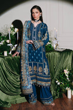 Gul Ahmed 3 Piece Custom Stitched Suit - Blue - LB29863