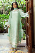 Gul Ahmed 3 Piece Custom Stitched Suit - Green - LB29846