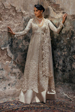 Sana Safinaz 3 Piece Custom Stitched Suit - Beige - LB30444