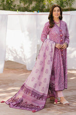 Gul Ahmed 3 Piece Custom Stitched Suit - Purple - LB29232