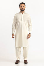 Gul Ahmed 2 Piece Custom Stitched Suit - White - LB30538
