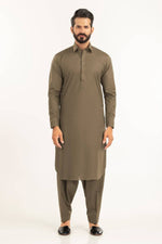 Gul Ahmed 2 Piece Custom Stitched Suit - Brown - LB30467