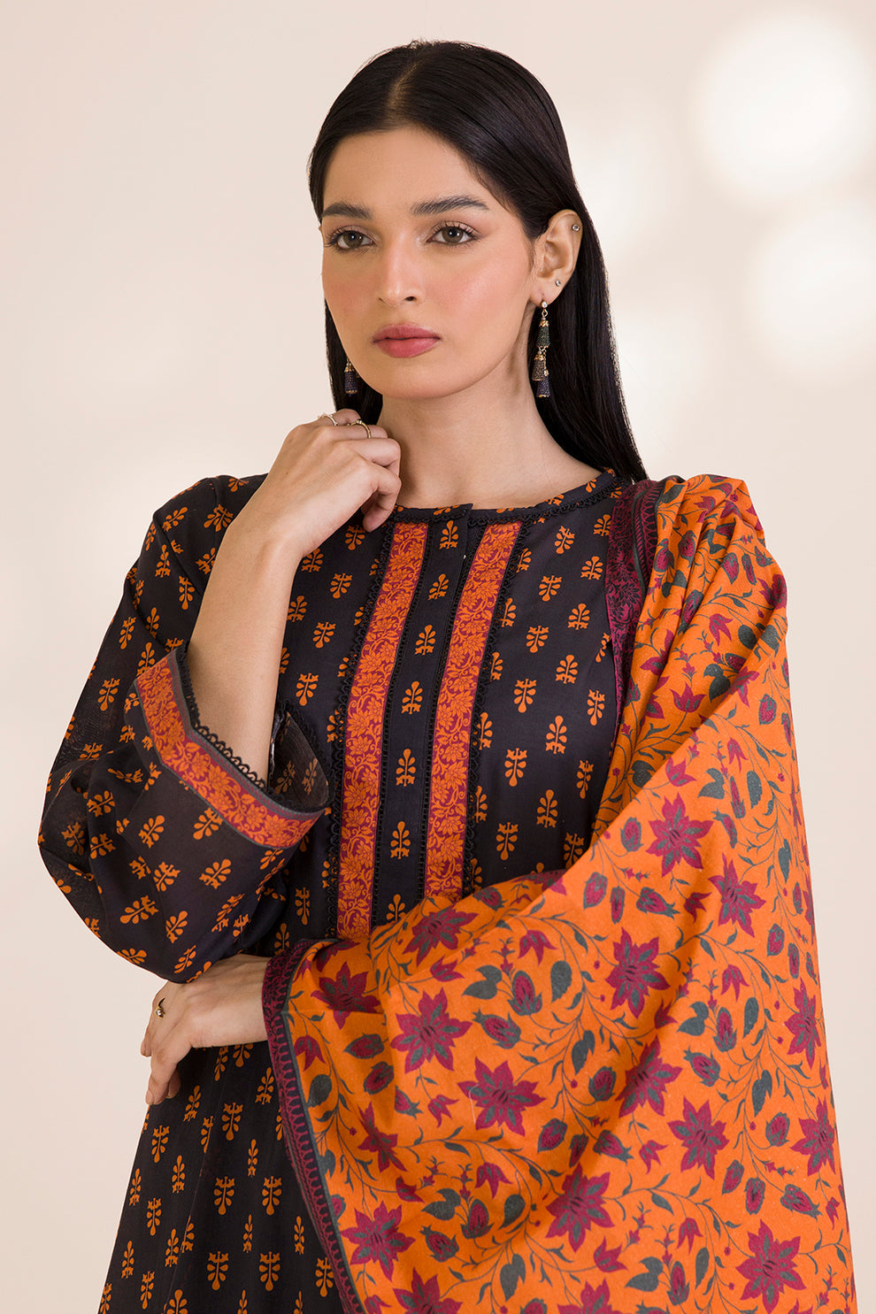 Zellbury 2 Piece Custom Stitched Suit - Black - LB31042