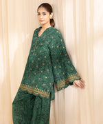 Libasco Sapphire 2 Piece Custom Stitched Suit - Green - LB288529