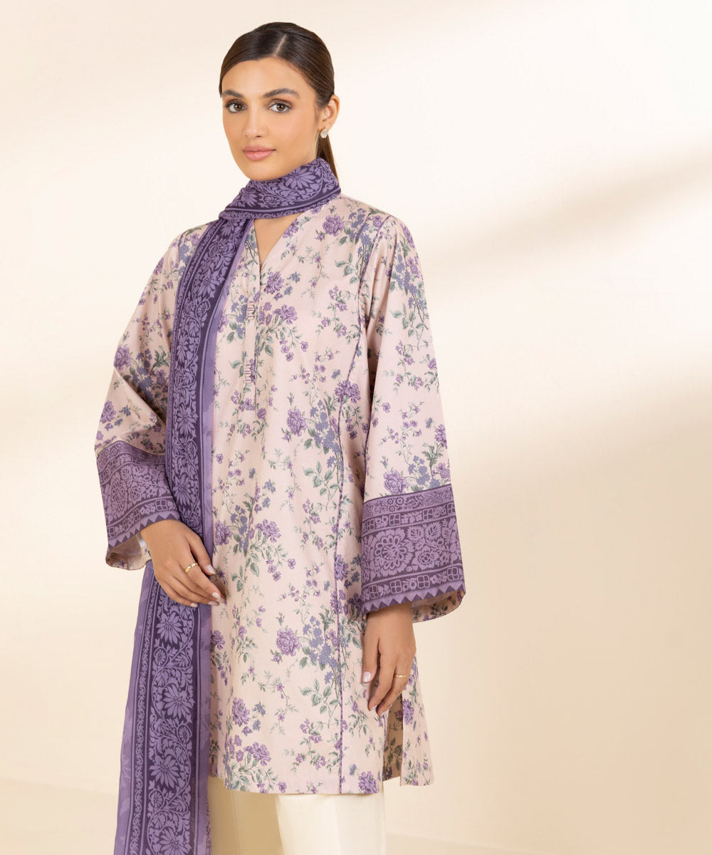 Sapphire 2 Piece Custom Stitched Suit - Purple - LB289254