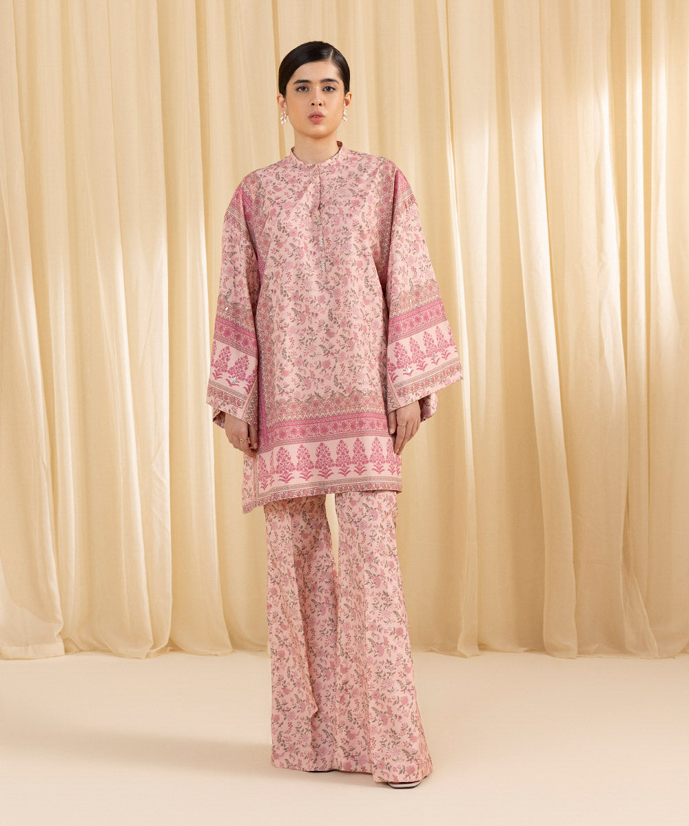 Sapphire 2 Piece Custom Stitched Suit - Pink - LB288203