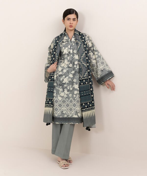 Sapphire 3 Piece Custom Stitched Suit - Off White - LB30737