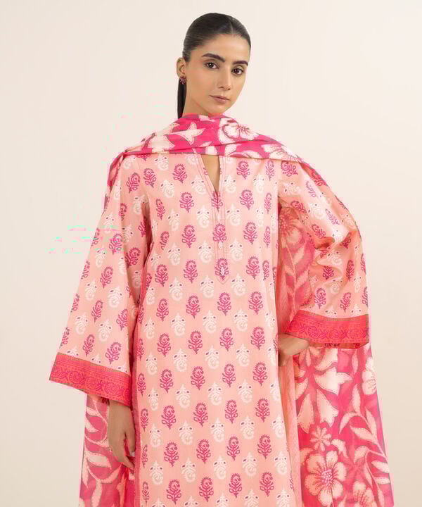 Sapphire 3 Piece Custom Stitched Suit - Pink - LB30668