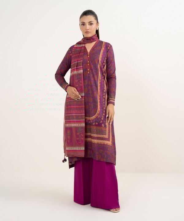 Sapphire 3 Piece Custom Stitched Suit - Red - LB30731