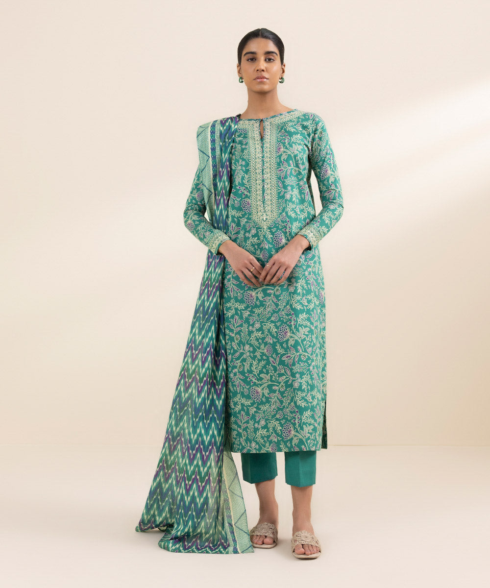 Sapphire 2 Piece Custom Stitched Suit - Aqua - LB287801