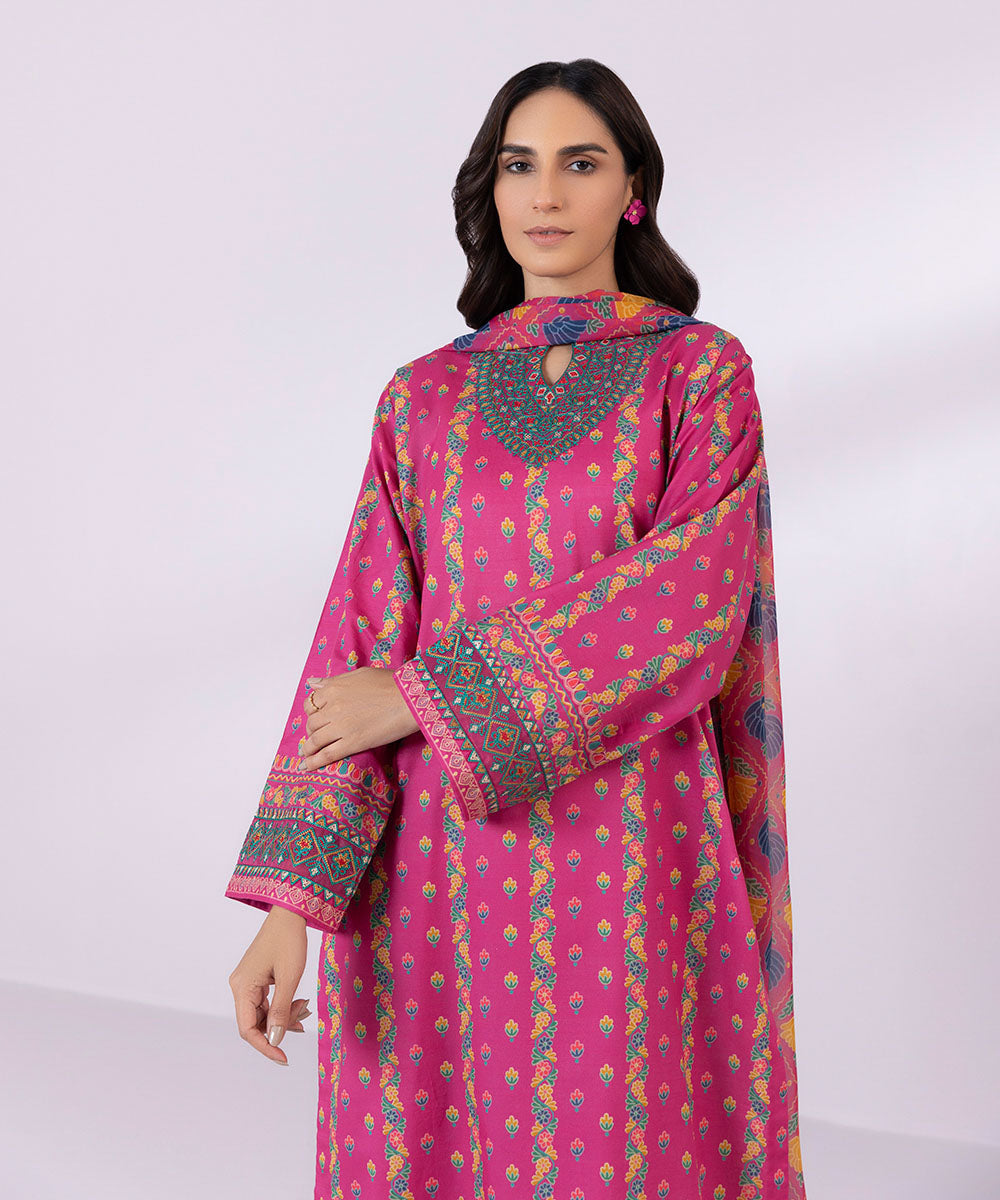 Sapphire 2 Piece Custom Stitched Suit - Pink - LB287139