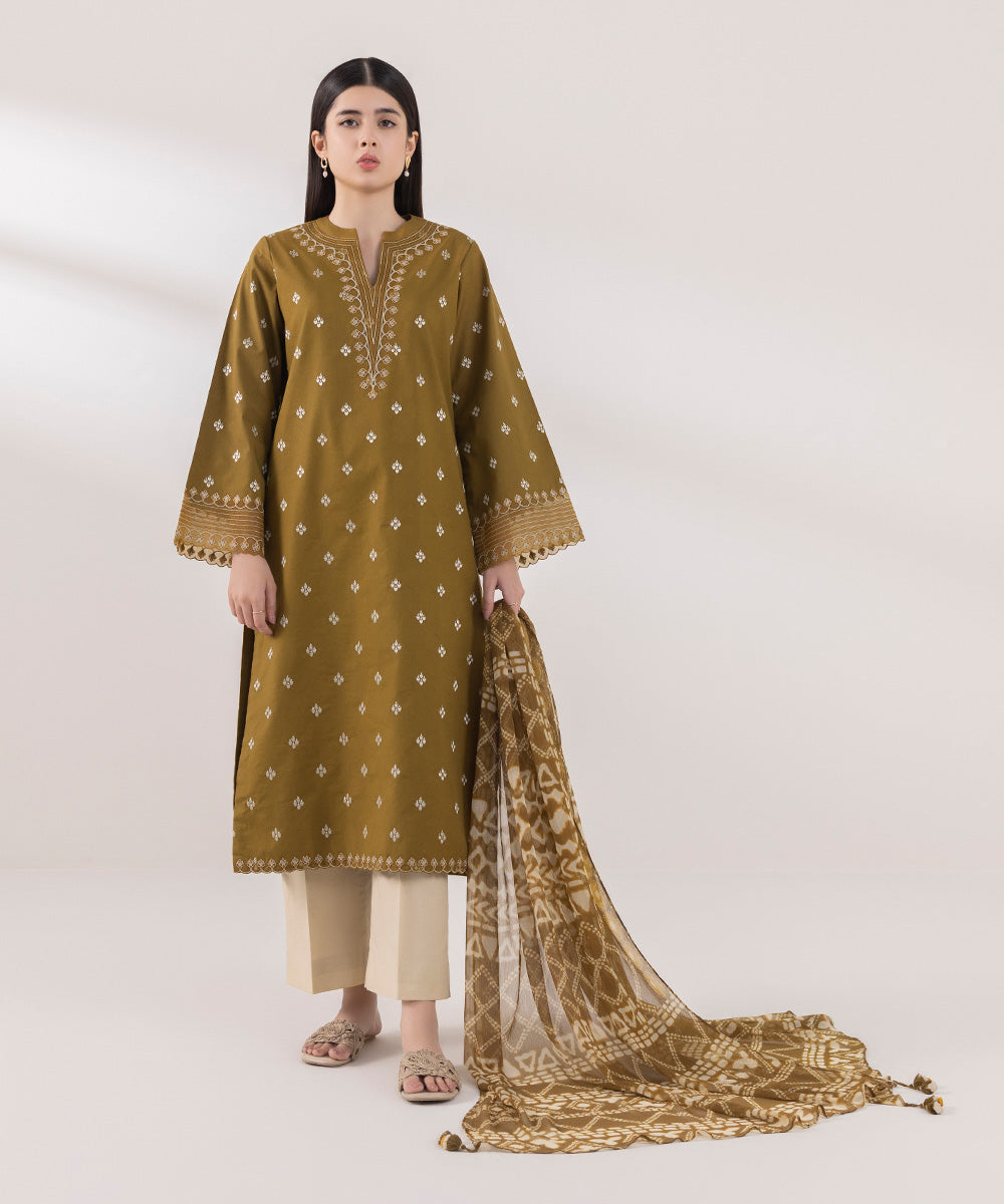 Sapphire 2 Piece Custom Stitched Suit - Mustard - LB287567