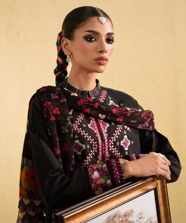 Sapphire 2 Piece Custom Stitched Suit - Black - LB30702