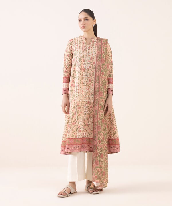 Sapphire 2 Piece Custom Stitched Suit - Peach - LB30718
