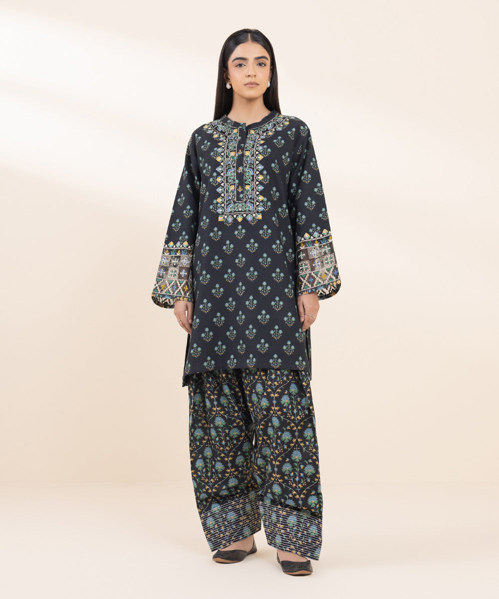 Libasco Sapphire 2 Piece Custom Stitched Suit - Black - LB288500